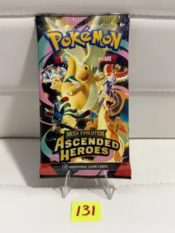 (NEW)🔥 Pokemon TCG Ascended Heroes Booster Pack Factory Sealed✅ - Image 1