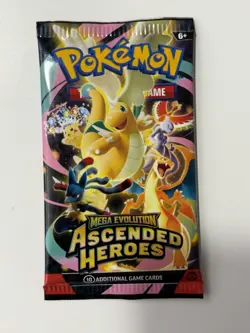 (NEW)🔥 Pokemon TCG Ascended Heroes Booster Pack Factory Sealed✅ - Image 2