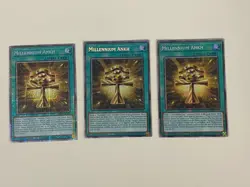Yugioh Millennium Ankh x 3 - 1st Edition Starlight Rare NM - Free Holo - Image 1