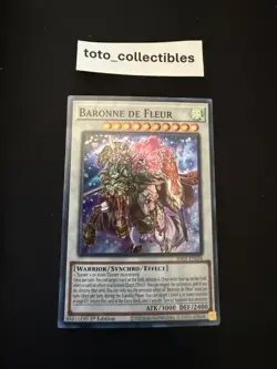 Yugioh Baronne De Fleur RA01-EN034 Super Rare 1st Ed NM - Image 1