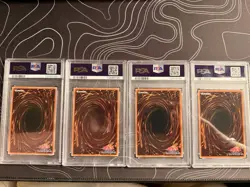 Yugioh Blue Eyes Ultimate Dragon x4 PSA 10 - Image 2