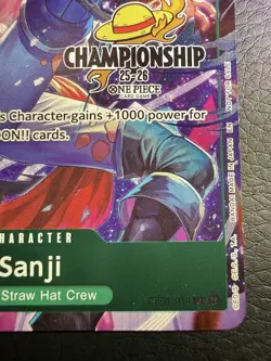 SANJI - One Piece TCG EB01-014 - PROMO Rare R - CS 25-26 Celebration Pack - Image 5