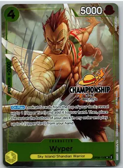 Wyper CS 25-26 Celebration Pack OP08-110 One Piece NM - Image 1