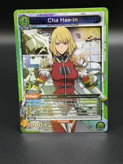 Union Arena Solo Leveling ~ Cha Hae-in (Super Rare) Foil 058 - Image 1