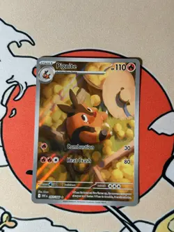 Pignite IR 097/086 White Flare (English Pokemon Scarlet & Violet Card) - Image 1