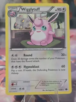 Pokemon TCG: Wigglytuff (Cosmos Holo) - 079/099 - Blister Exclusives - NM - Image 3