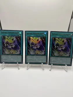Konami Radiant Typhoon Chant Spell Card Lot of 3 1st Edition Yu-Gi-Oh! TCG - Image 1