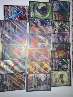 Pokemon TCG card lot mixed 21 V And Ex - Image 2