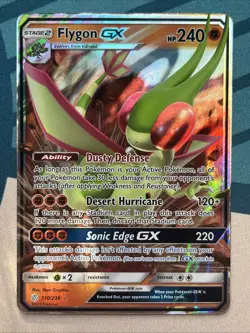 Pokemon Card - Flygon GX - Ultra Rare (110/236) SM Cosmic Eclipse NM - Image 1