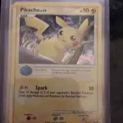 Pokemon Pikachu Pop Series 6 009/017 Holo Common Basic 50HP 2007 Card - Image 1