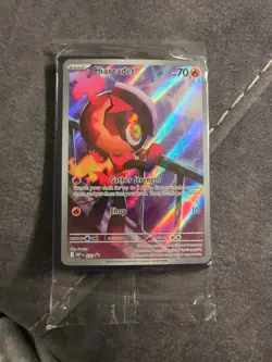 Pokemon Charcadet Holo Basic Flame Card 022 2025 Nintendo TCG English in package - Image 1
