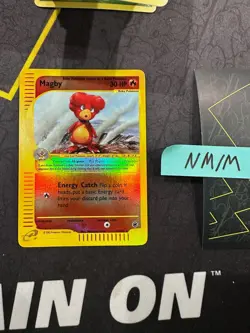 Pokemon Card Magby Expedition E Series Reverse Holo Vintage 17/165 167 💎NM💎 - Image 1