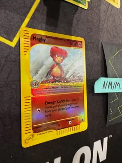 Pokemon Card Magby Expedition E Series Reverse Holo Vintage 17/165 167 💎NM💎 - Image 3