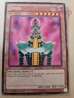 Jinzo DPBC-EN027 Rare Yugioh Card - Image 1