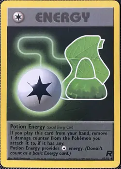 Potion Energy 82/82 Team Rocket Regular - Pokemon Card - Image 1