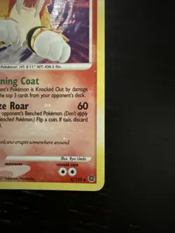 Entei Secret Wonders 4/132 Holo Card TCG 2007 MP/LP Condition - Image 4