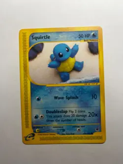 ***MINT*** Pokemon Squirtle 131/165 Non Holo Card Expedition - Image 2