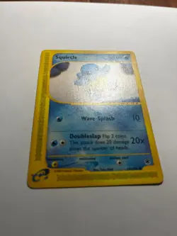 ***MINT*** Pokemon Squirtle 131/165 Non Holo Card Expedition - Image 3