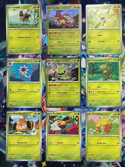 Pokemon TCG: Stellar Crown - Com, Unc, Rare - 106 Card Lot - No Duplicates - NM - Image 1