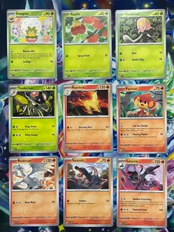 Pokemon TCG: Stellar Crown - Com, Unc, Rare - 106 Card Lot - No Duplicates - NM - Image 2