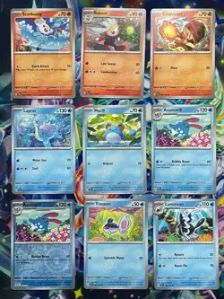 Pokemon TCG: Stellar Crown - Com, Unc, Rare - 106 Card Lot - No Duplicates - NM - Image 3