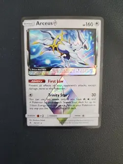 Arceus Prism Star - 96/131 - Sun & Moon Forbidden Light Pokemon Card - NM/VLP - Image 1