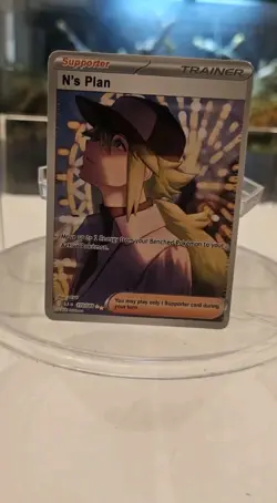 N's Plan 170/086 SV Black Bolt valued at $50 (FAKE CARD) - Image 2