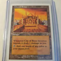 NM City of Brass 7th Edition Mtg Magic the Gathering - Image 1