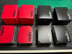 Quiver Time Black Bolt Card Carrying Case Storage TCG MTG w/ VaultX Deck Box - Image 3