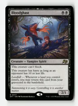 Bloodghast - Aetherdrift - #77 - Non-Foil - NM - MTG - Image 1
