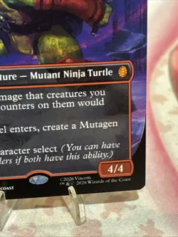 Raphael, the Muscle (0004) (Borderless) Commander: Teenage Mutant Ninja Turtles - Image 5