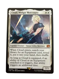 MTG Cloud, Midgar Mercenary Final Fantasy #10 - Image 1