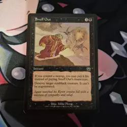 MTG Snuff Out Mercadian Masques Common 1999 - LP - Image 1