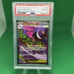 2026 POKEMON ASC EN-ASCENDED HEROES MEGA ATTACK RARE #269 MEGA GENGAR EX PSA 10 - Image 1
