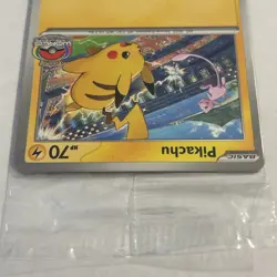 Pokemon TCG Pikachu #190 Promo Scarlet and Violet Promo Sealed - Image 3