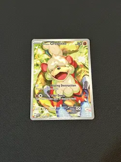 Pokemon Twilight Masquerade Hisuian Growlithe 181/167 - NM - Image 1