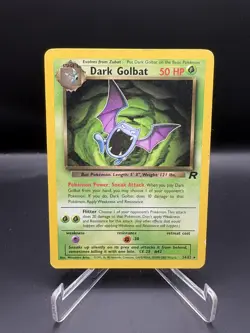 Pokemon Dark Golbat TCG 24/82 Non-Holo Rare Unlimited MP - Image 1