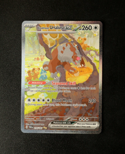 Pokemon Card - Bloodmoon Ursaluna EX 216/167 Twilight Masquerade - SIR - NM/LP ⭐ - Image 1