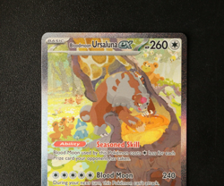 Pokemon Card - Bloodmoon Ursaluna EX 216/167 Twilight Masquerade - SIR - NM/LP ⭐ - Image 2