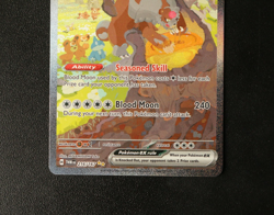 Pokemon Card - Bloodmoon Ursaluna EX 216/167 Twilight Masquerade - SIR - NM/LP ⭐ - Image 3