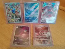 Pokemon tcg 5 Japanese Card bundle Inc Cramorant AR 072/066 - Image 1