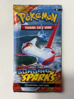 (HEAVY)🔥 22.42g Pokemon TCG Surging Sparks Booster Pack Factory Sealed✅ - Image 2