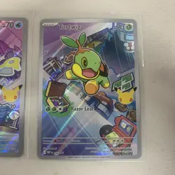FIRST PARTNER POKEMON CHIMCHAR PIPLUP TURTWIG SET OF 3 PROMOS - Image 4