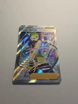 PACK FRESH -Pokemon TCG Elsa’s Sparkle 260/264 Full Art Trainer Fusion Strike NM - Image 1