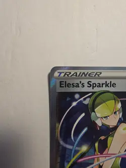 PACK FRESH -Pokemon TCG Elsa’s Sparkle 260/264 Full Art Trainer Fusion Strike NM - Image 4