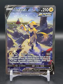 Zeraora V 166/198 Alternate Full Art Chilling Reign Pokemon English NM - Image 1