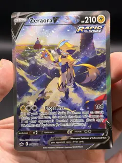 Zeraora V 166/198 Alternate Full Art Chilling Reign Pokemon English NM - Image 3