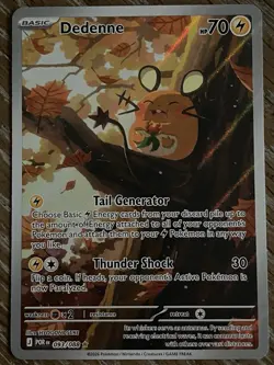 Dedenne 093/088 Perfect Order Illustration Rare Pokemon Tcg Mega Evolution - Image 1