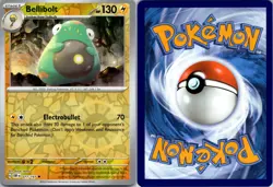 Bellibolt 077/197 UC Obsidian Flames Pokemon Reverse Holo NM - Image 3