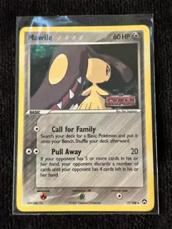 Mawile 17/108 Pokemon Power Keepers Rare Reverse Holo Stamped - MP - Image 1